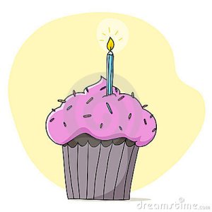 pink-cupcake-candle-illustration-19566495