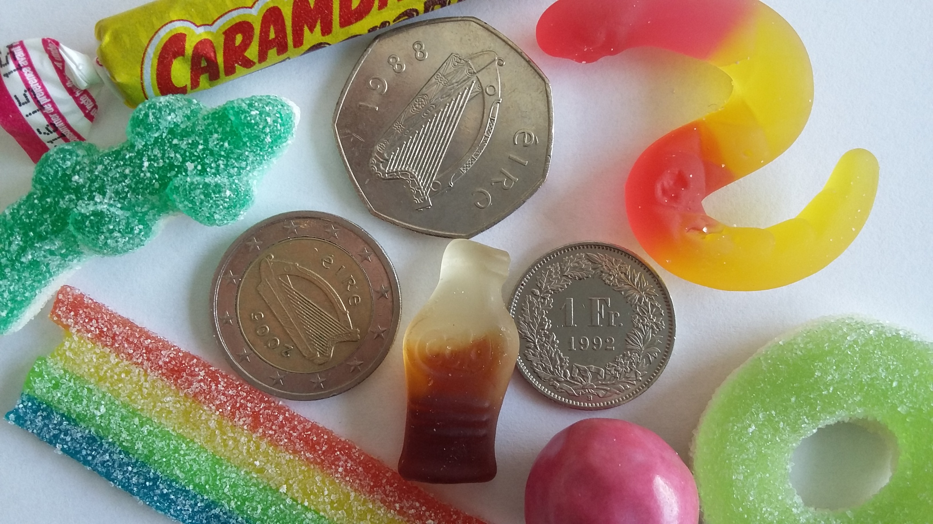 A short history of money (and sweets) – Clare O'Dea
